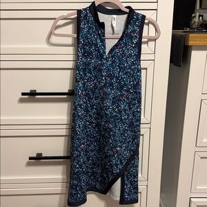 Kyodan Navy Blue Floral Mini Dress